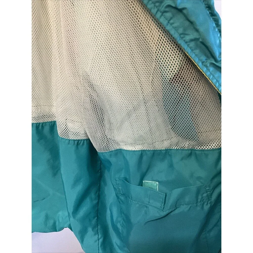 VTG Eddie Bauer Men’s XL green Gore-Tex Waterproof Rain Jacket Coat Shell